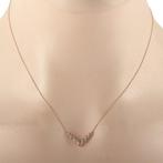 Halsketting - 14 karaat Geel goud, EXCLUSIEVE 14K Roze, Sieraden, Tassen en Uiterlijk, Kettingen, Nieuw