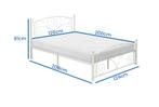 Stevig bed 120x200 | Parelmoer Wit | Beste Prijs, Verstelbaar, Wit, Nieuw, Ophalen of Verzenden
