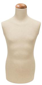 Herenbustes ecru met beuken dop,  DE ORIGINELE ITALIAANSE!