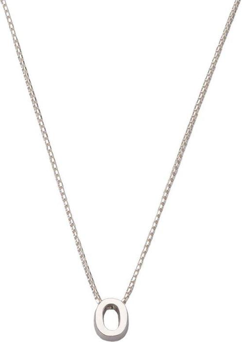 Joy de la Luz JOY Initial Silver Ketting JSI-O (Letter O), Sieraden, Tassen en Uiterlijk, Kettingen, Verzenden