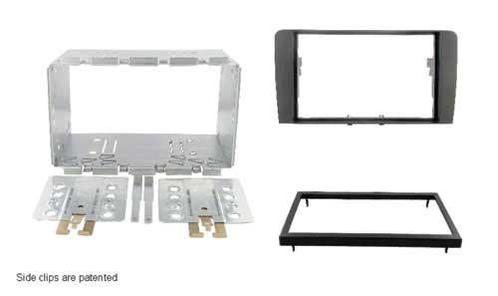 2-DIN inbouwframe Audi A4 B6 B7 2001-2007 Seat Exeo 2009>, Auto diversen, Auto-accessoires, Nieuw, Verzenden