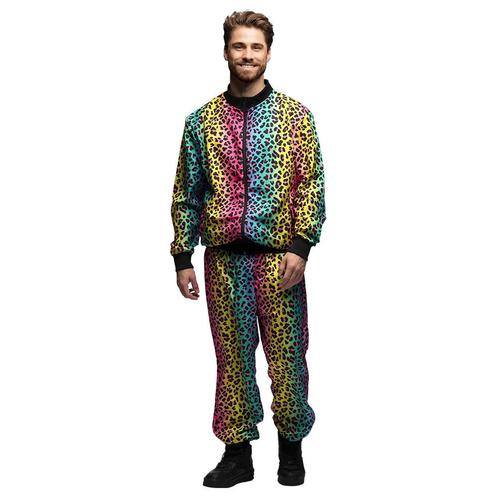 Trainingspak Regenboog Panter Dude, Kleding | Heren, Carnavalskleding en Feestkleding, Nieuw, Ophalen of Verzenden