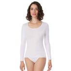 Schiesser T-shirt Luxury ronde, subtiel glanzende halslijn, Verzenden, Nieuw