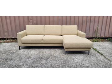 Brecia chaise longue geel/beige beschikbaar voor biedingen