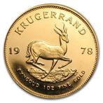Gouden Krugerrand 1 oz 1978, Postzegels en Munten, Munten | Afrika, Goud, Zuid-Afrika, Losse munt, Verzenden
