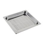 Gastro M RVS GN2/3 bak geperforeerd 2cm, Verzenden, Nieuw