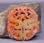 serpentine groep Traditionele Chinese steen-carving -