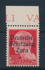 Duitse Rijk - Bezetting van Zara 1943 - Italiaanse postzegel, Gestempeld