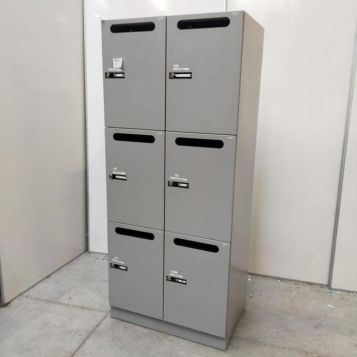 6-deurs postvakkenlocker SONO - 185x80x50 cm, Huis en Inrichting, Kasten | Lockerkasten, Ophalen of Verzenden