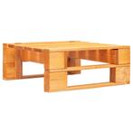 vidaXL Tuinhocker pallet hout honingbruin, Tuin en Terras, Tuinsets en Loungesets, Verzenden, Nieuw
