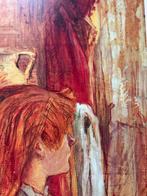 Henri De Toulouse-Lautrec (1864-1901) - Femme à la fenêtre, Antiek en Kunst