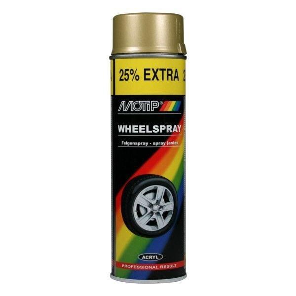 Motip Velgenlak Goud 500 ml, Doe-het-zelf en Verbouw, Verf, Beits en Lak, Nieuw, Ophalen of Verzenden