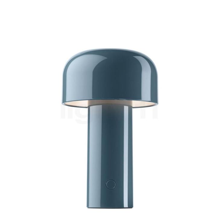Flos Bellhop Battery LED, grijs-blauw (Tafellampen), Tuin en Terras, Buitenverlichting, Nieuw, Verzenden