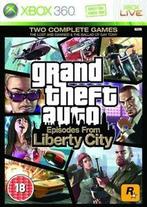 Grand Theft Auto: Episodes from Liberty City (Xbox 360) PEGI, Zo goed als nieuw, Verzenden