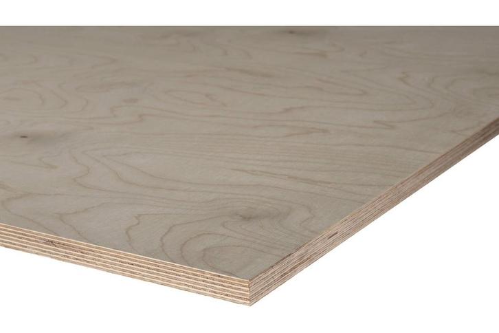 Multiplex berken 2500x1250mm 9mm - houten platen BB/BB, Doe-het-zelf en Verbouw, Platen en Panelen, Nieuw, Ophalen of Verzenden