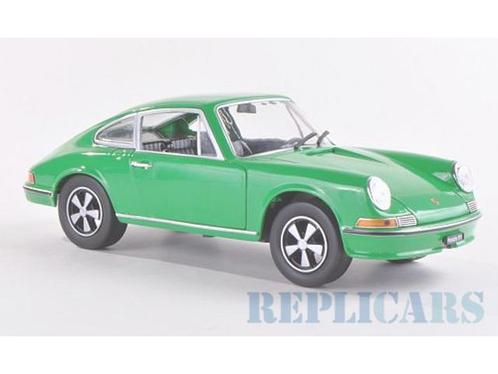 GSRPCwb 124007 Porsche 911 S 2.4, green , 1972 (GSdcc), Hobby en Vrije tijd, Modelbouw | Figuren en Diorama's, Nieuw, Ophalen of Verzenden