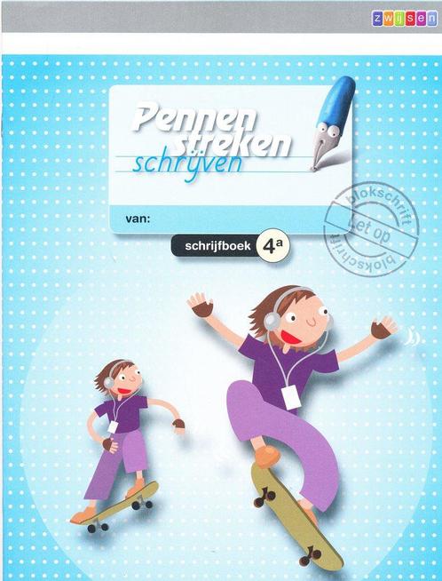 Pennenstreken versie 2 Schrijfboek 4A blokschrift (per 5 stu, Boeken, Schoolboeken, Nieuw, Verzenden
