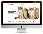 Luxe design kattenwebshop te koop met NL leverancier €1450