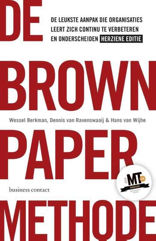 De brown paper methode 9789047008088 Wessel Berkman, Boeken, Wetenschap, Gelezen, Verzenden