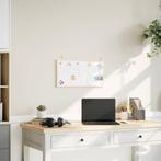 vidaXL Magnetisch whiteboard met massief grenenhouten frame, Verzenden, Nieuw in verpakking