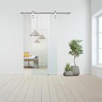 Glazen schuifdeur Sienna RVS, Doe-het-zelf en Verbouw, Glas en Ramen, Ophalen of Verzenden, Nieuw