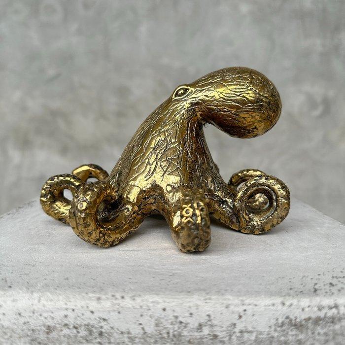 Beeld, No Reserve Price - A Octopus Sculpture in Polished, Antiek en Kunst, Kunst | Designobjecten