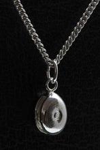 Zilveren Katrol ketting hanger, Verzenden, Nieuw