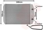 KACHEL RADIATEUR VOOR FIAT 500 2015-, Ophalen of Verzenden, Nieuw