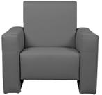 MamaLoes Jamie Grijs Leren Kinderfauteuil ML040708, Kinderen en Baby's, Kinderkamer | Tafels en Stoelen, Verzenden, Nieuw