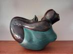 Beeldje - Dame in yoga pose - Brons