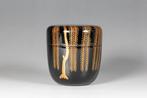 Yanagi-Shigure (Wilgenregen) Maki-e Medium Theedoos - Hout,