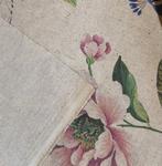 Exclusief art nouveau-stoffen met pauwen en bloemen -