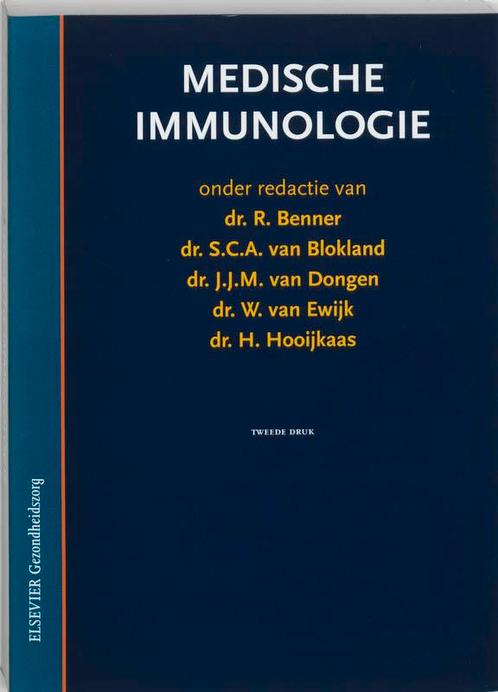 Medische immunologie 9789035224216, Boeken, Studieboeken en Cursussen, Zo goed als nieuw, Verzenden