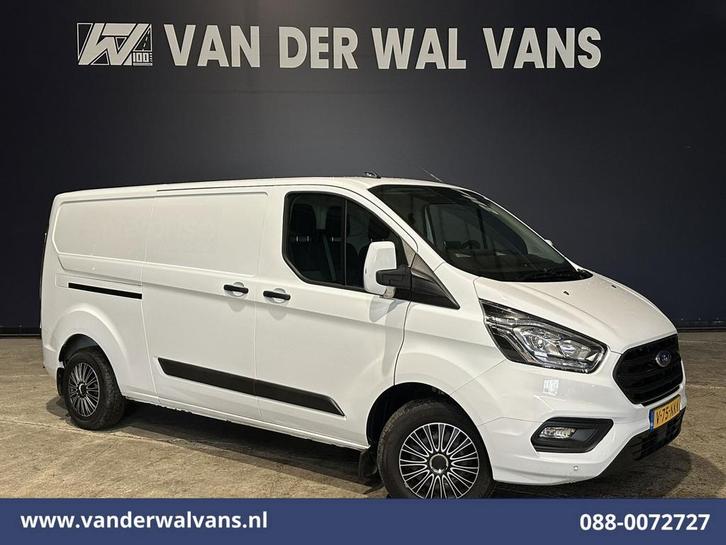 Ford Transit Custom | 2.0 TDCI 131pk L2H1 Euro6 Airco | LED, Auto's, Bestelauto's, Dealer onderhouden, Te koop, Handgeschakeld