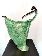 Abdoulaye Derme - sculptuur, Danseuse - 40 cm - Koud geverfd