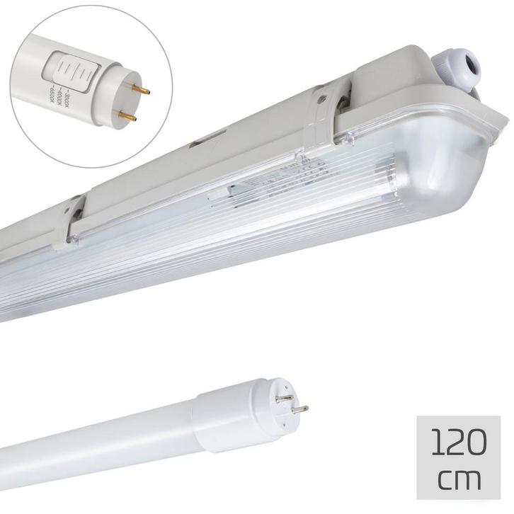 LEDs Light LED TL verlichting compleet met LED TL buis 120, Huis en Inrichting, Lampen | Overige, Nieuw, Verzenden