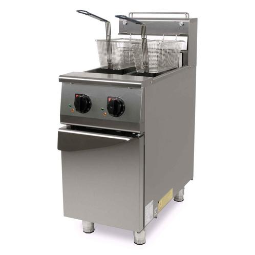 HCB Friteuse - 2 x 12,5 liter - 400V - RVS, Zakelijke goederen, Horeca | Keukenapparatuur, Nieuw in verpakking, Fornuis, Frituur en Grillen