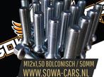 Wielbouten M12x1,50 Bolonisch 50mm ( M12 x 1,50 ), Ophalen of Verzenden