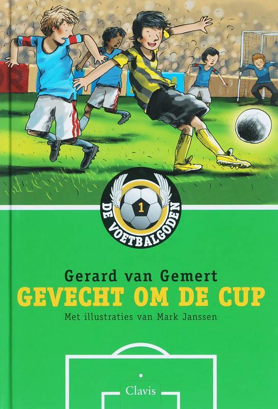 Gevecht om de cup / De Voetbalgoden / 1 9789044807042, Boeken, Kinderboeken | Jeugd | onder 10 jaar, Gelezen, Verzenden