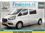 Ford Transit Custom 300 2.0 TDCI L2H1 Limited Dubbel cabine, Nieuw, Ford, Zilver of Grijs, Lease