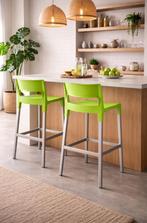 Scab Design Divo 75 barkruk, groen-alu, Huis en Inrichting, Ophalen of Verzenden, Gebruikt, Overige kleuren