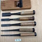 Vintage Japans timmermansgereedschapset YC51 – Kanna-schaaf