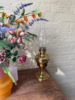 Olielamp (2) - tafellamp - petroleumlamp - olielamp - Glas,