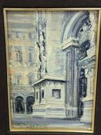Marco Crippa (1936) - Dettagli del Duomo di Milano, Antiek en Kunst, Kunst | Schilderijen | Klassiek