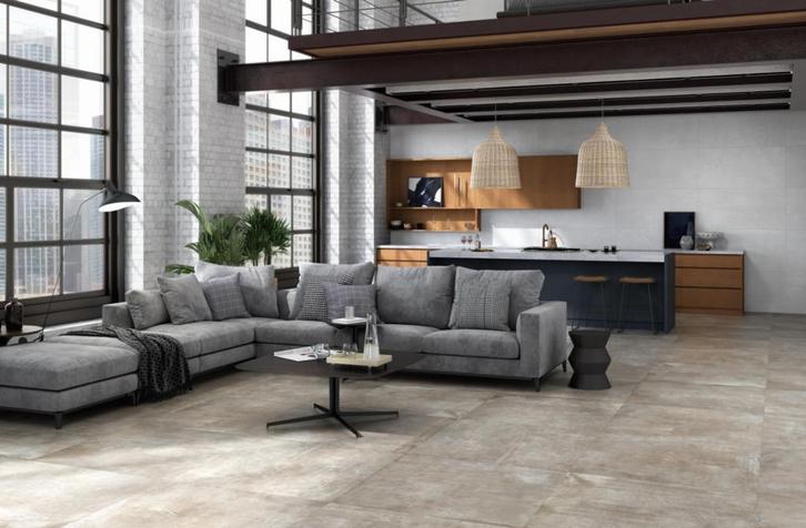 OUTLET Tegels Palletdeal - 60x120 Moss 54m² totaal €800,-, Doe-het-zelf en Verbouw, Tegels, 60 cm of meer, 60 cm of meer, 10 m² of meer