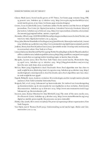 Journalistieke cultuur in Nederland 9789089645586, Boeken, Studieboeken en Cursussen, Zo goed als nieuw, Verzenden