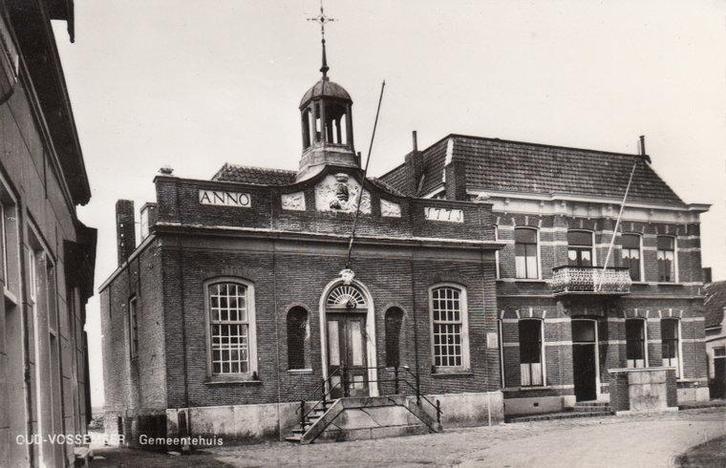 OUD-VOSSEMEER - Gemeentehuis, Verzamelen, Ansichtkaarten | Nederland, Verzenden