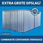 NIEUW grote 8x2 container demontabel SNEL OPGEBOUWD!, Zakelijke goederen, Machines en Bouw | Keten en Containers