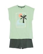 HEMA Kindershortama palmboom groen, Verzenden, Nieuw