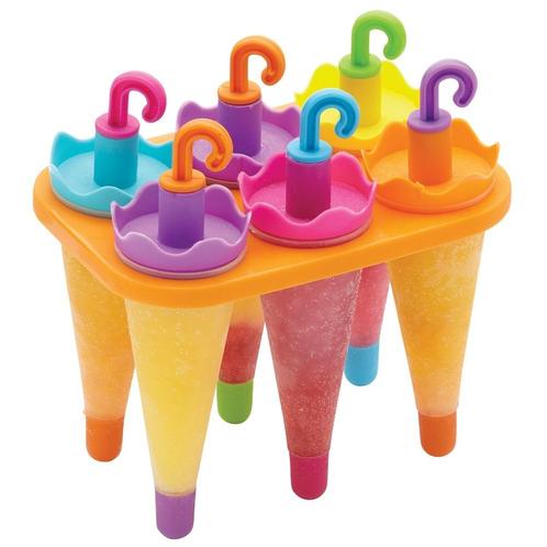 Kitchen Craft IJsvormpjes Paraplu voor 6 IJsjes, Hobby en Vrije tijd, Taarten en Cupcakes maken, Nieuw, Verzenden